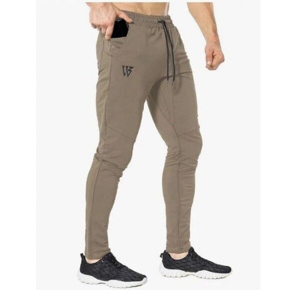 ZENWILL Joggers XL Sweatpants Athletic Wear Workout Zipper Pocket Comfort Lounge - Picture 1 of 6